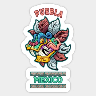 Puebla Mexico Sticker